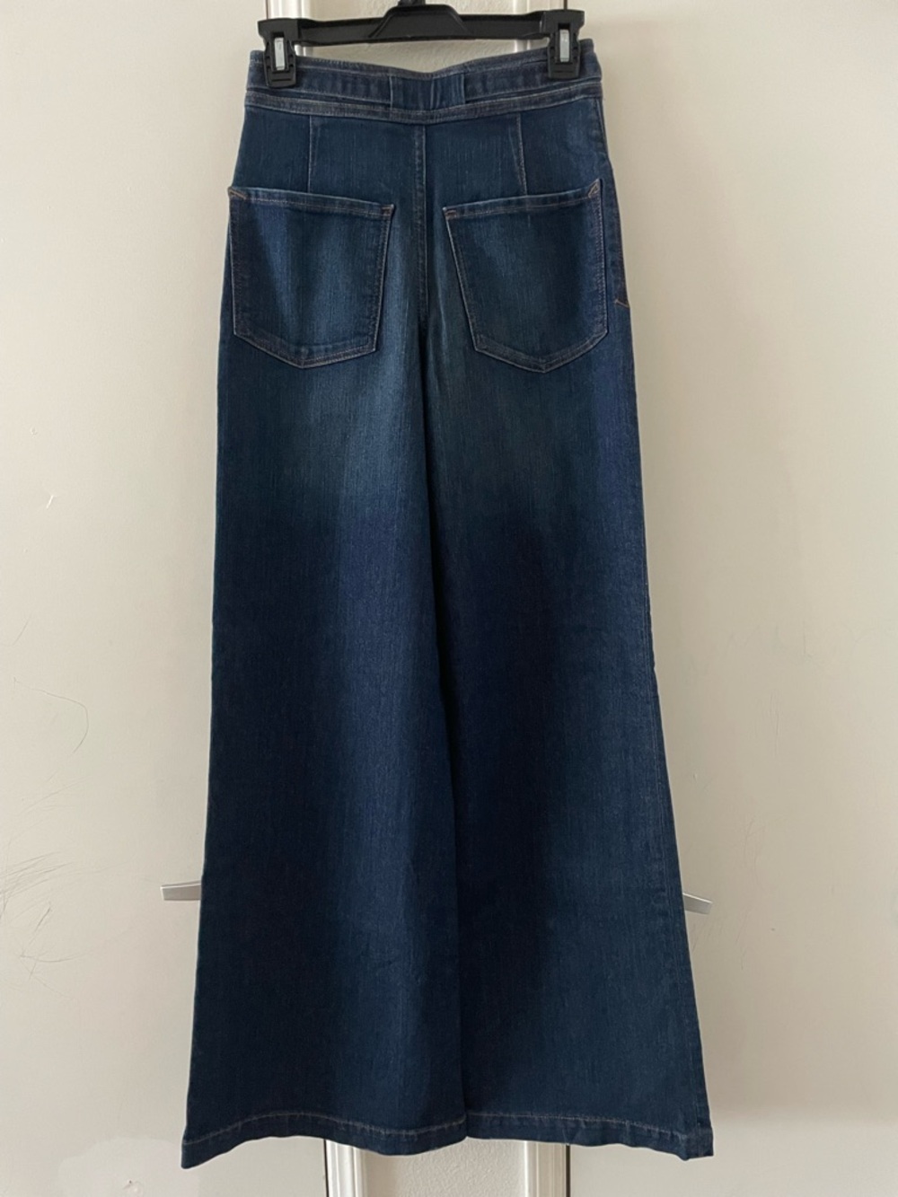 Express Wide Leg Super High Rise Jeans - Picture 4 of 6